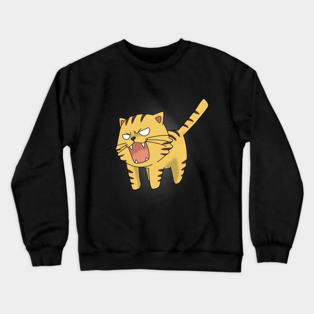 Palmtop Tiger V2 Crewneck Sweatshirt by GameShadowOO